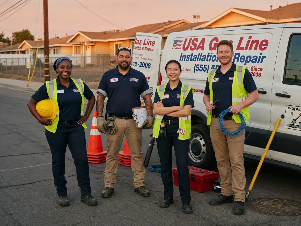 Gas Line Installation company in Nine Mile Falls, WA
